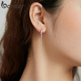 925 Sterling Silver Pearl Chain Earring for Girl Party