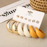 Colorful Resin Acrylic Earrings Set - Drop Earrings Year
