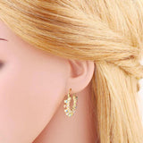 Colorful Greek Eye Hoop Earrings Evil Eye Jewelry
