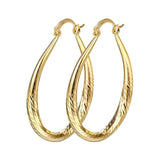 925 Silver 18K Hoop Earring Women Jewelry