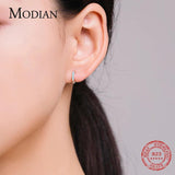 925 Silver Turquoise Tiny Hoop Earrings for Women Statement Jewelry