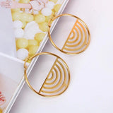 Stainless Steel 304 Hoop Earrings for Women Circle Ear Jewelry