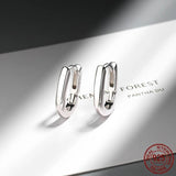 Daisy Hoop Earrings Geometric Dangle Mosaic Stud Earring Gift 925