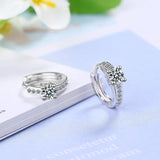 925 Silver Zirconia Hoop Earrings Classic Jewelry