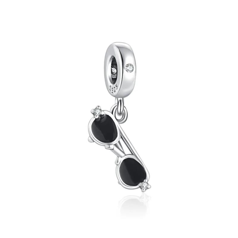 Enamel Jack Skull Joker Charms 925 Sterling Silver Bracelet Women Jewelry