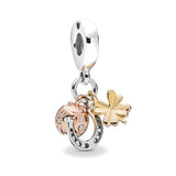 925 Silver Ocean Turtle Pendant for Charm Bracelet