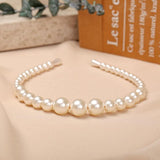 Vintage Style Faux Pearl Headband