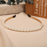 Vintage Style Faux Pearl Headband