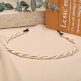 Vintage Style Faux Pearl Headband