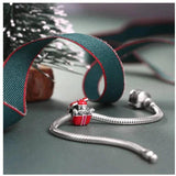 Christmas Surprise Pendants Charms 925 Silver Bead Bracelet DIY Jewelry