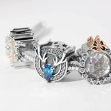 Christmas Surprise Pendants Charms 925 Silver Bead Bracelet DIY Jewelry