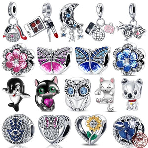 Plata Charms of Ley 925 Fits Bracelet Charms Silver 925 Pendant Jewelry