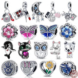 Plata Charms of Ley 925 Fits Bracelet Charms Silver 925 Pendant Jewelry