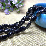 100% Natural Schorl Tourmaline Gravel Gemstone Spacer Beads