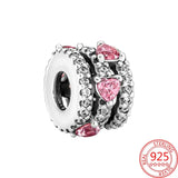 Mom's Mom Charm Bead For Silver 925 Bracelet DIY Dangle Charms Heart Love