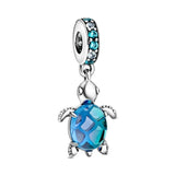 Summer Ocean DIY Bead Charms 925 Sterling Silver Bracelet Accessories