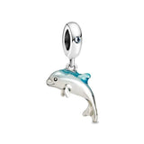 Summer Ocean DIY Bead Charms 925 Sterling Silver Bracelet Accessories