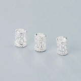 5pcs 925 Sterling Silver Hollow Out Spacer Beads 5.5mm DIY Jewelry Making