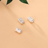 5pcs 925 Sterling Silver Hollow Out Spacer Beads 5.5mm DIY Jewelry Making