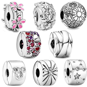 Silver 925 Beads for Charm Bracelet Necklace Women