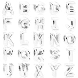 925 Sterling Silver A C D E F Initials DIY Charm Bracelet Jewelry