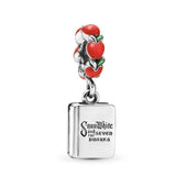 Silver 925 Pendant Charm Bead Bracelet Accessories for Women