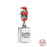 Silver 925 Pendant Charm Bead Bracelet Accessories for Women