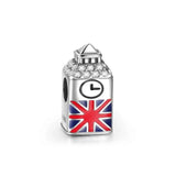 925 Silver Europe Ethnic Groups Charm Bracelet