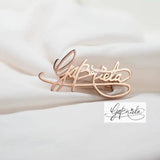 Custom Letter Brooch Pin for Women