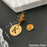 Personalized Snowflake Pin Set Jewelry, Stainless Steel Brooch Gift