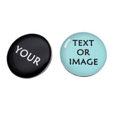 Customizable Photo Brooch Ladies Backpack Lapel Pin Badge Gift
