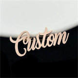 Personalized Stainless Steel Brooch Charm Jewelry