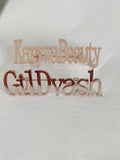 Personalized Initial Letters Brooches Jewelry Wedding Bridesmaid