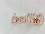 Personalized Initial Letters Brooches Jewelry Wedding Bridesmaid