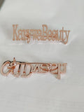 Personalized Initial Letters Brooches Jewelry Wedding Bridesmaid