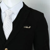 Men's Business Casual Logo Pin Brooch Holiday