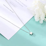Sterling Silver Star Necklaces & Pendants For Women