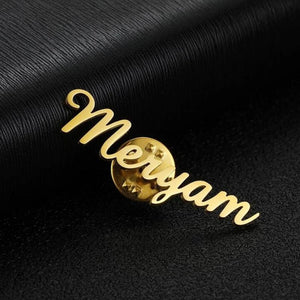 Customized Name Brooch for Women - Ideal Gift for Wives and Mothers