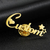 Customized Name Brooch for Women - Ideal Gift for Wives and Mothers