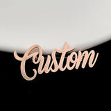 Customizable Stainless Steel Brooch Pin for Men Women