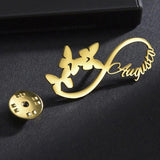 Stainless Steel Animal Shape Brooch - Arabic Brooch Men and Women
