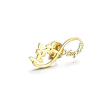 Stainless Steel Animal Shape Brooch - Arabic Brooch Men and Women