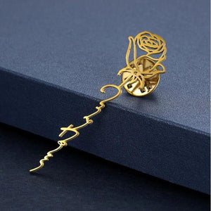 Unique Flower Brooch: Perfect Gift for Wife, Mother, Leaders