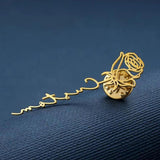 Unique Flower Brooch: Perfect Gift for Wife, Mother, Leaders