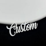 Customizable Stainless Steel Brooch Pin