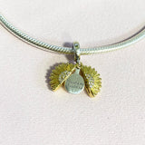 European 925 Silver Sunshine Diy Bead Pendant Charm Bracelet Necklace