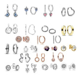 Butterfly Heart Stud Earrings for Women