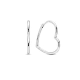 Butterfly Heart Stud Earrings for Women