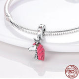 925 Silver Dragon & Butterfly Charms Beads Fit Bracelet, Women Jewelry
