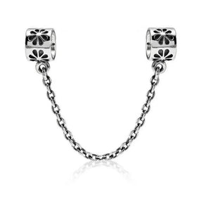925 Silver Safety Chain Bead for Charms Bracelet